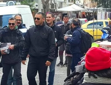 Στους Αμπελόκηπους ο υποψήφιος δήμαρχος για την Αθήνα Η.Κασιδιάρης (βίντεο)